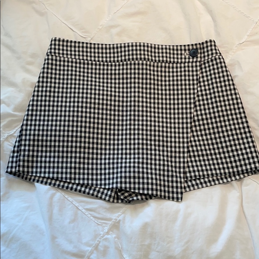 Club Monaco Gingham Skort